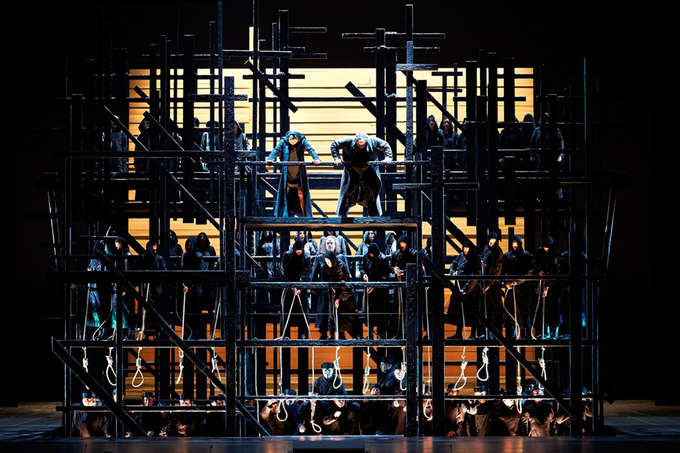 «Хованщина» в Венской опере. Фото: © Wiener Staatsoper / Michael Pöhn