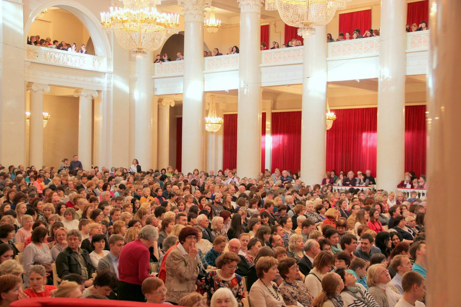 На концерте «D’amor sospiro» в Петербургской филармонии