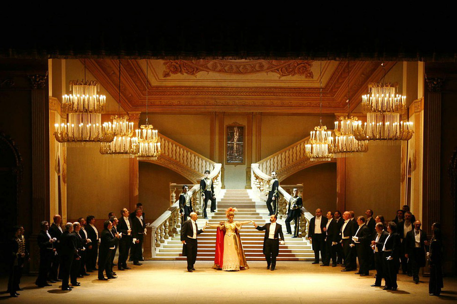 «Весёлая вдова» в театре Филармонико в Вероне