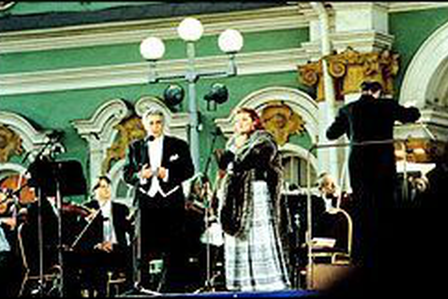 Гала-концерт на дворцовой площади