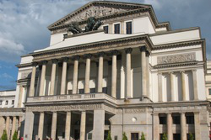 Здание Польской национальной оперы в Варшаве