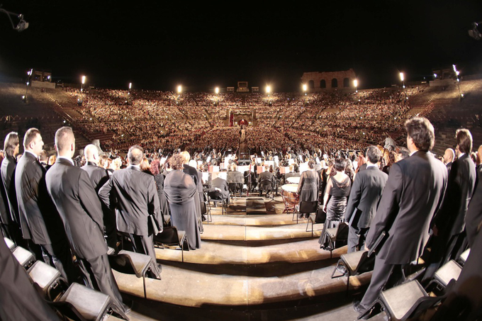 «Кармина Бурана» на фестивале Арена ди Верона