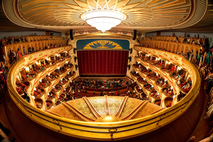 Концерт в оперном театре Астаны