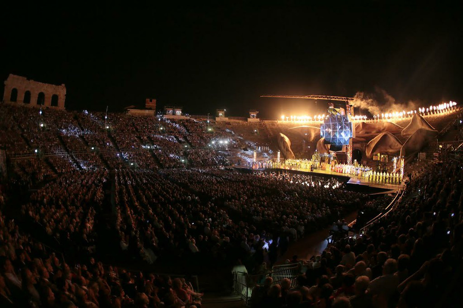 Арена ди Верона — 2014: панорама