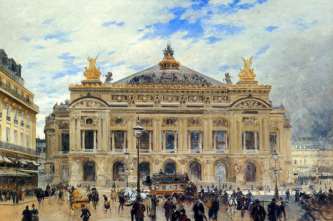 Frank Myers Boggs. Grand Opera House Paris