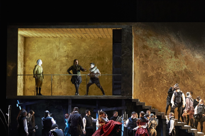 «Риголетто» в Венской опере. Фото: Wiener Staatsoper / Michael Pöhn