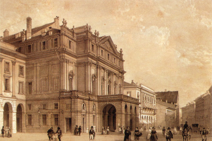 «Ла Скала» в 19 веке